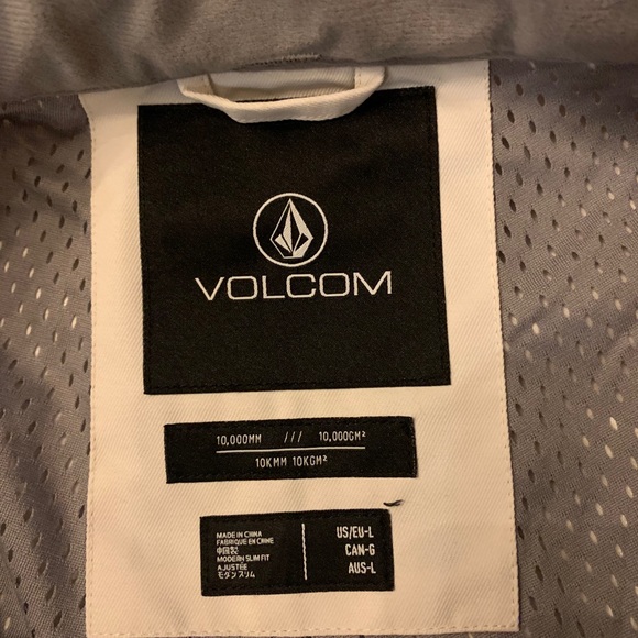 Volcom Bone White Women’s Snowboard Pant - Size Lg - Picture 4 of 6